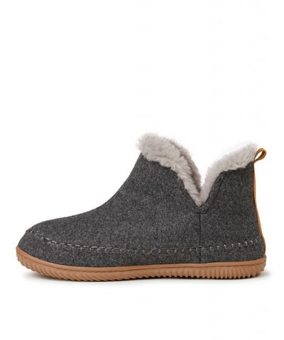 Dearfoam Alpine Men's Brixen Bootie Slippers Gray $30.34 Shoes