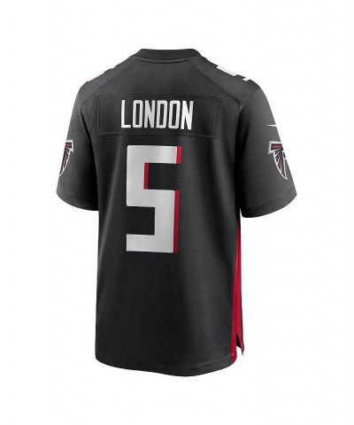 Men's Drake London Black Atlanta Falcons 2022 NFL Draft First Round Pick Game Jersey $50.40 Jersey