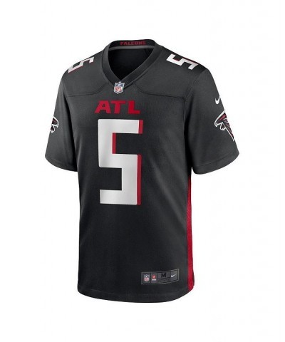 Men's Drake London Black Atlanta Falcons 2022 NFL Draft First Round Pick Game Jersey $50.40 Jersey