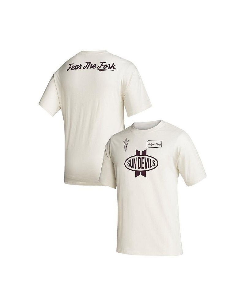 Men's Cream Arizona State Sun Devils Zero Dye T-shirt $20.00 T-Shirts