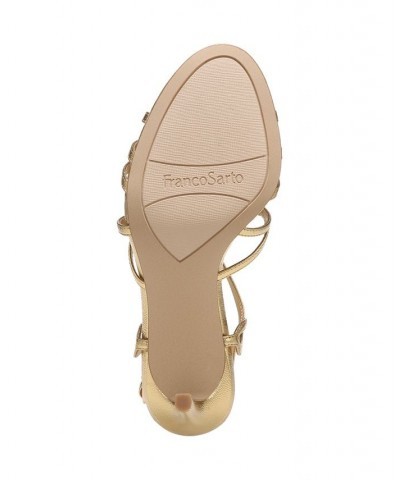 Harley Dress Sandals Gold $60.00 Shoes