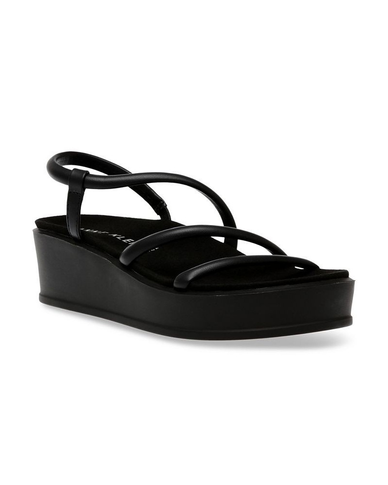 Women's Vie Flatform Sandal Black $33.18 Shoes