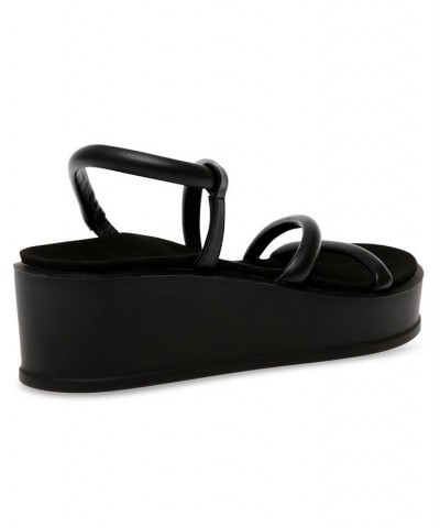 Women's Vie Flatform Sandal Black $33.18 Shoes