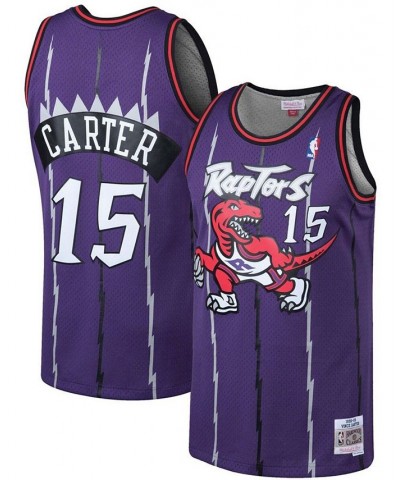 Men's Vince Carter Purple Toronto Raptors 1998-99 Hardwood Classics Swingman Jersey $44.95 Jersey