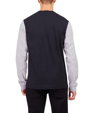 Men's Big and Tall Brent Long Sleeve T-shirt Multi $20.64 T-Shirts