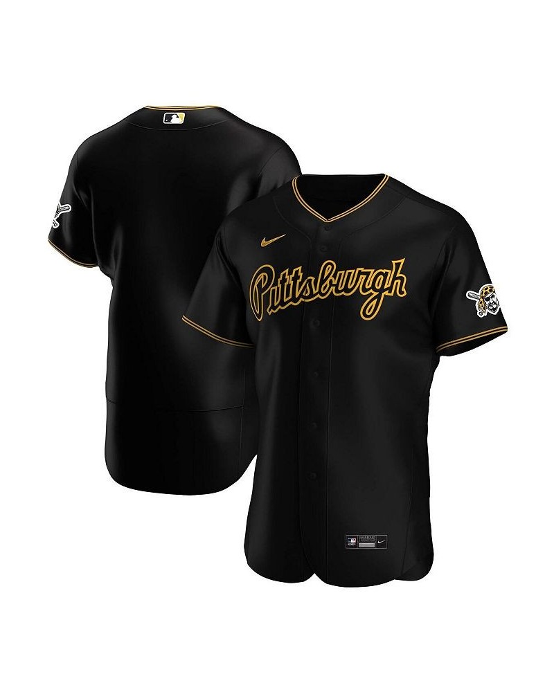 Men's Black Pittsburgh Pirates Alternate Authentic Team Jersey $125.80 Jersey