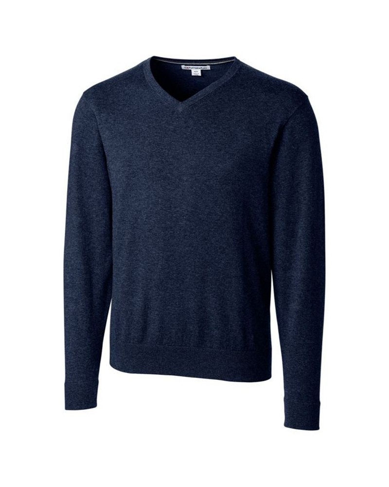 Cutter and Buck Men's Big and Tall Lakemont V-Neck Sweater Blue $55.00 Sweaters