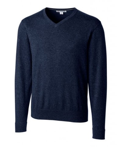 Cutter and Buck Men's Big and Tall Lakemont V-Neck Sweater Blue $55.00 Sweaters