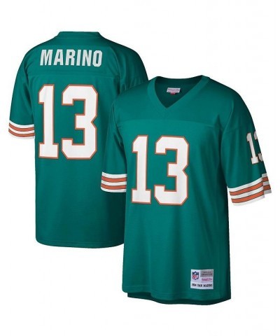 Men's Dan Marino Aqua Miami Dolphins Legacy Replica Jersey $85.00 Jersey