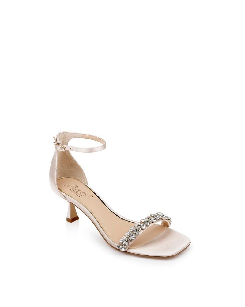 Women's Angel Evening Sandals Tan/Beige $51.60 Shoes