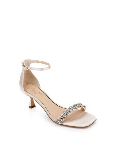 Women's Angel Evening Sandals Tan/Beige $51.60 Shoes