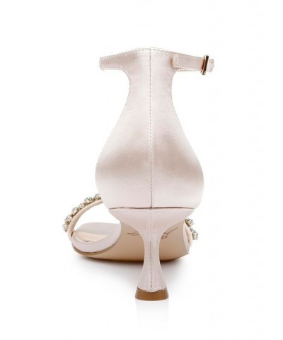 Women's Angel Evening Sandals Tan/Beige $51.60 Shoes