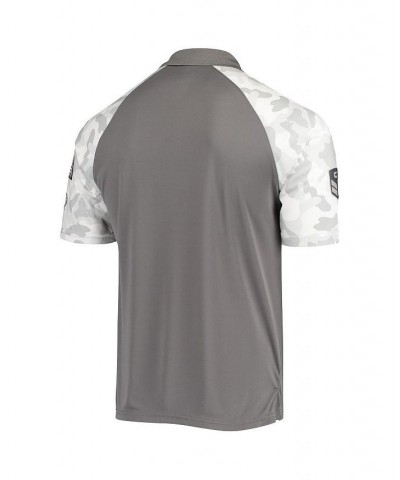 Men's Gray, Camo Arizona State Sun Devils OHT Military-Inspired Appreciation Raglan Zoomie Polo Shirt $26.78 Polo Shirts