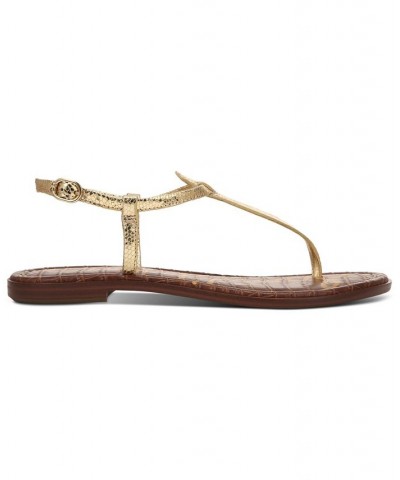 Gigi T-Strap Flat Sandals PD08 $40.30 Shoes