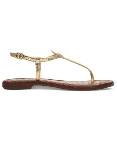 Gigi T-Strap Flat Sandals PD08 $40.30 Shoes