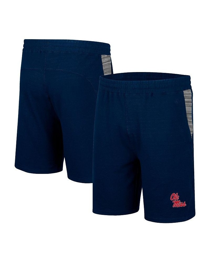 Men's Navy Ole Miss Rebels Wild Party Shorts $23.59 Shorts