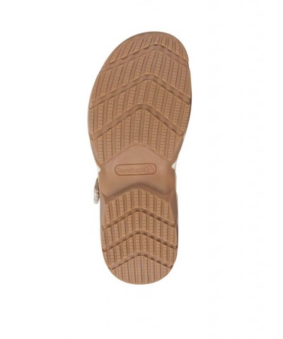 Lancer Ankle-Strap Sporty Sandals Tan/Beige $46.75 Shoes