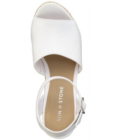 Fey Espadrille Dress Sandals White $34.19 Shoes