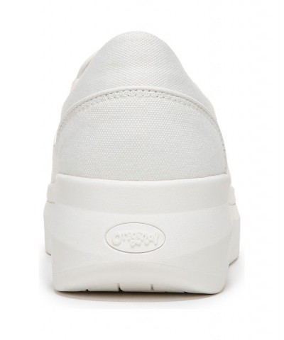 Women's Savoy-Slip Sneakers White $30.00 Shoes