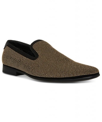 Men's Mezmoryz Stud Smoking Slipper Black/silver $45.83 Shoes