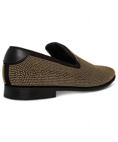 Men's Mezmoryz Stud Smoking Slipper Black/silver $45.83 Shoes