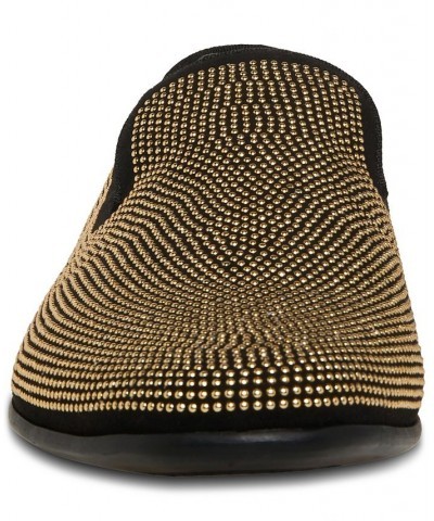 Men's Mezmoryz Stud Smoking Slipper Black/silver $45.83 Shoes