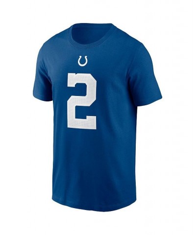 Men's Matt Ryan Royal Indianapolis Colts Player Name & Number T-shirt $27.49 T-Shirts