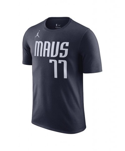 Men's Brand Luka Doncic Navy Dallas Mavericks 2022/23 Statement Edition Name and Number T-Shirt $18.00 T-Shirts