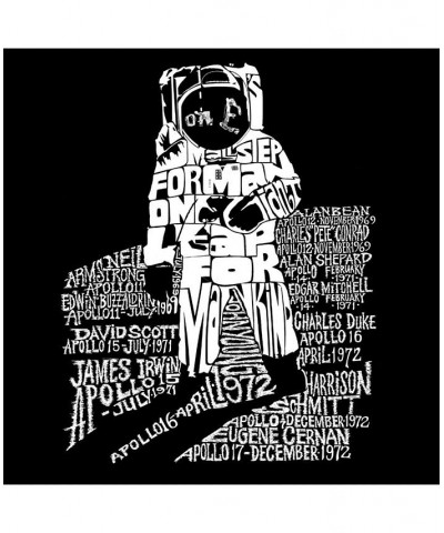 Astronaut Men's Raglan Word Art T-shirt Black $24.74 T-Shirts