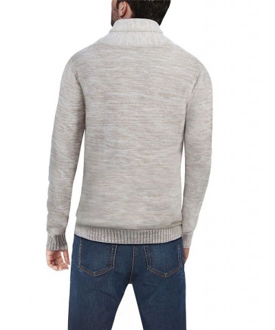 Men's Shawl Collar Cable Knit Cardigan PD06 $26.40 Sweaters