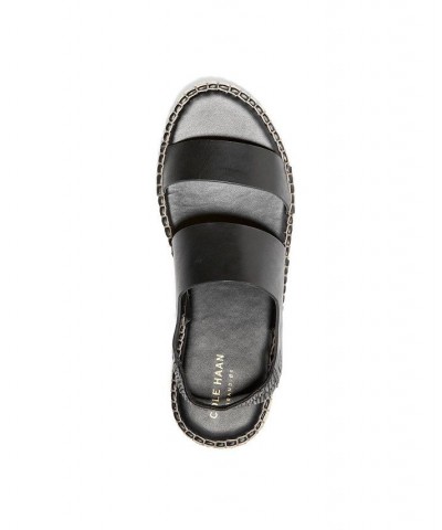 Cloudfeel Espadrille Sandals Black $57.50 Shoes