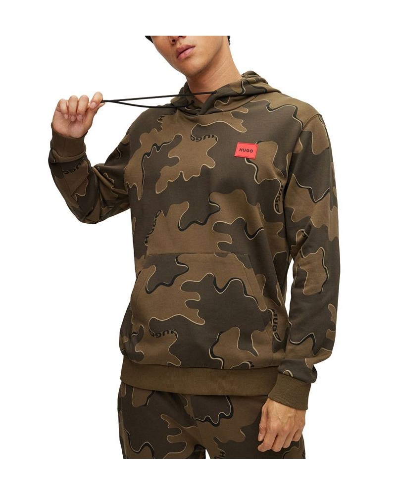 Men's Digarade Camo Hoodie Green $52.56 Sweatshirt