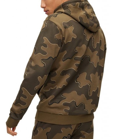 Men's Digarade Camo Hoodie Green $52.56 Sweatshirt