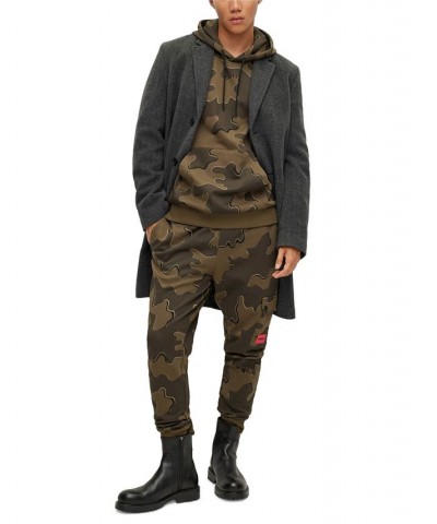 Men's Digarade Camo Hoodie Green $52.56 Sweatshirt