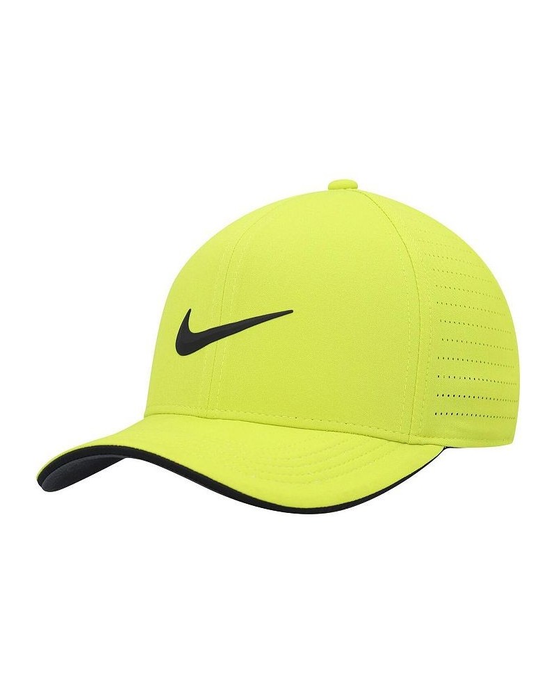 Men's Neon Green Classic99 Performance Flex Hat Green $29.39 Hats