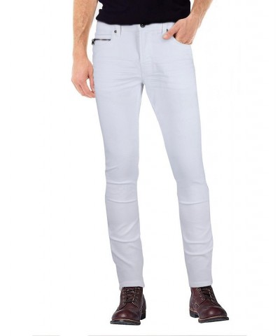 Men's Stretch 5 Pocket Skinny Jeans White $42.12 Jeans