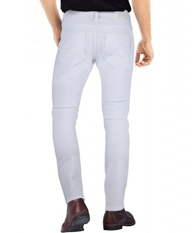 Men's Stretch 5 Pocket Skinny Jeans White $42.12 Jeans