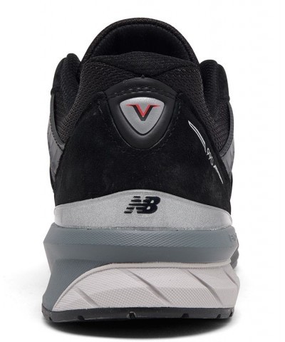 Men's 990 V5 Running Sneakers Black $93.60 Shoes