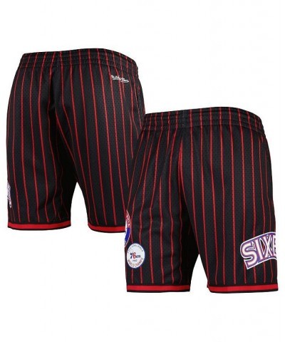 Men's Black Philadelphia 76ers City Collection Heritage Mesh Shorts $33.00 Shorts