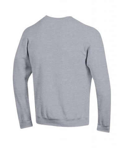 Men's Heather Gray Illinois Fighting Illini High Motor Pullover Sweatshirt $33.14 Sweatshirt