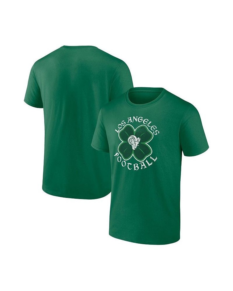 Men's Branded Green Los Angeles Rams Big and Tall Celtic T-shirt $15.17 T-Shirts