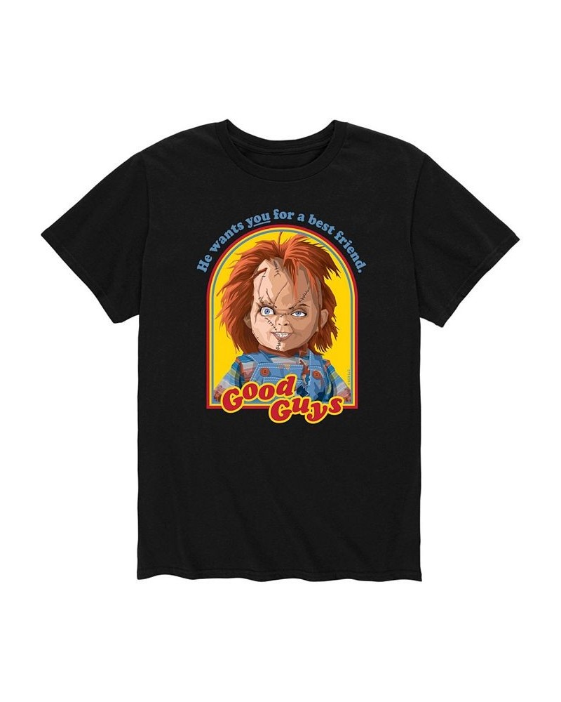 Men's Chucky Good Guys T-shirt Black $16.80 T-Shirts