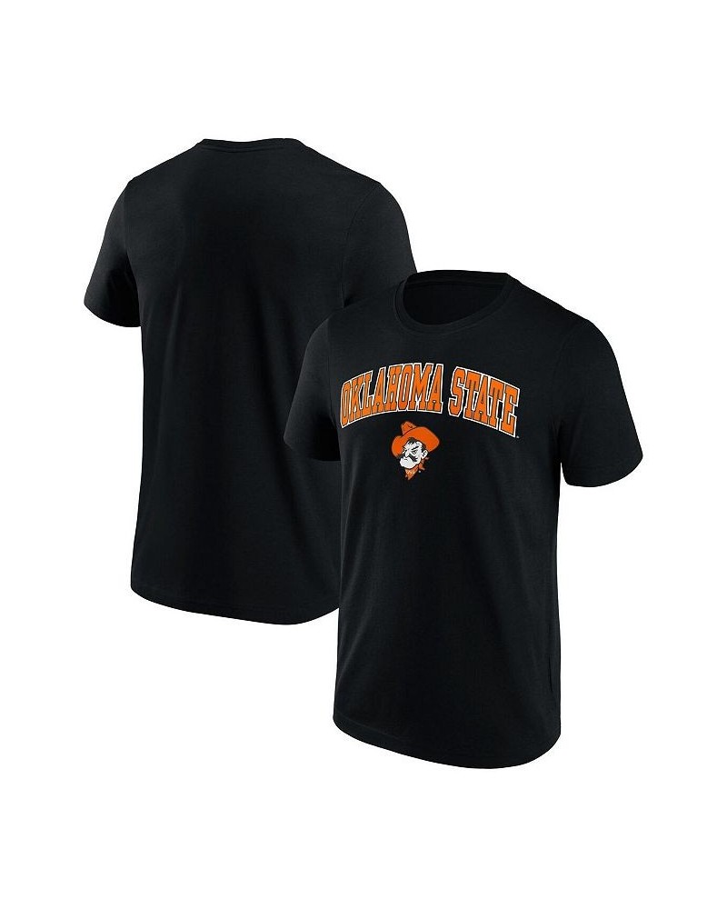 Men's Branded Black Oklahoma State Cowboys Campus 2.0 T-shirt $15.29 T-Shirts