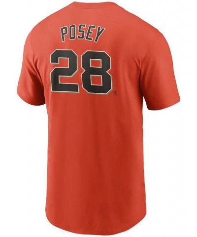 Men's San Francisco Giants Name & Number T-Shirt - Buster Posey $26.49 T-Shirts