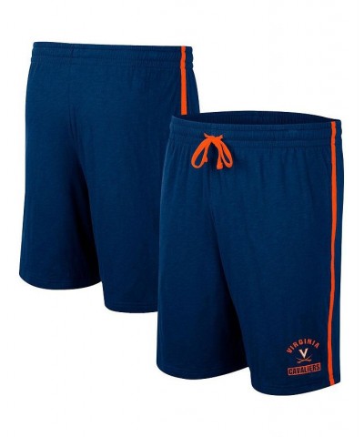 Men's Navy Virginia Cavaliers Thunder Slub Shorts $18.71 Shorts