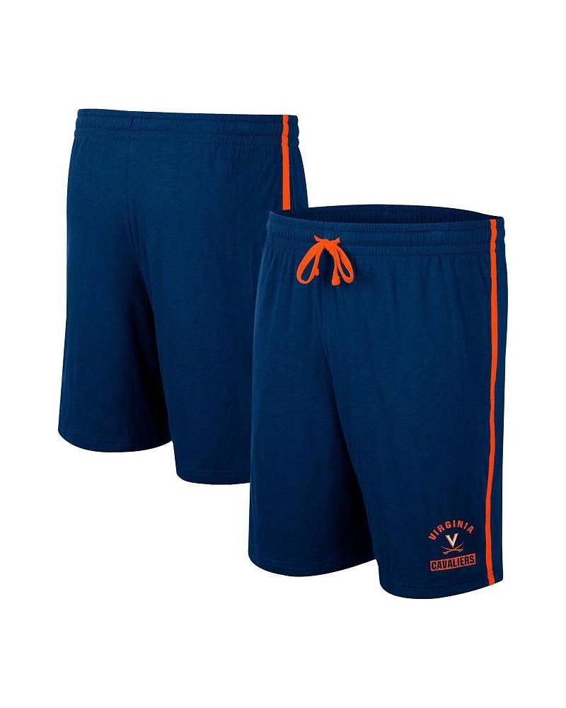 Men's Navy Virginia Cavaliers Thunder Slub Shorts $18.71 Shorts