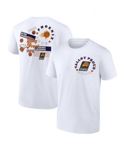 Men's Branded White Phoenix Suns Street Collective T-shirt $22.67 T-Shirts