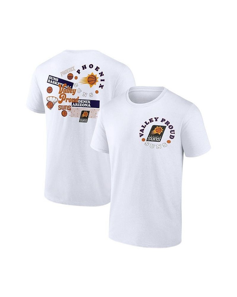 Men's Branded White Phoenix Suns Street Collective T-shirt $22.67 T-Shirts