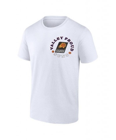 Men's Branded White Phoenix Suns Street Collective T-shirt $22.67 T-Shirts