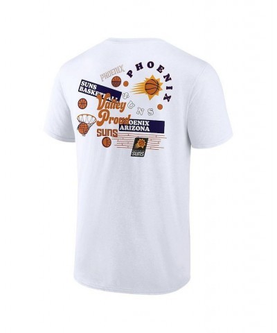 Men's Branded White Phoenix Suns Street Collective T-shirt $22.67 T-Shirts